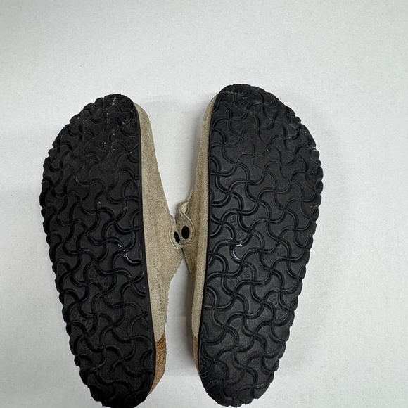 Birkenstock Boston Shearling Suede Leather - Taupe - Size 40. - Picture 8 of 13